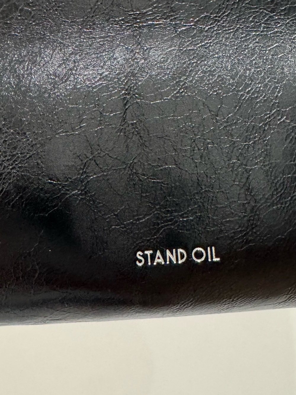 NEW STAND OIL Oblong Bag / Stitch Black - Picture 11 of 15